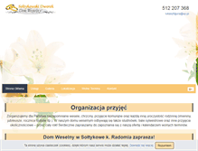 Tablet Screenshot of domweselnyradom.com